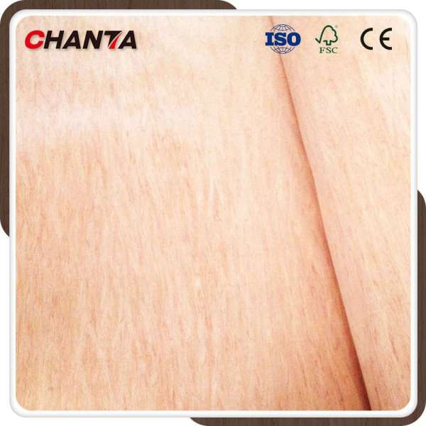 0.28mm Solomon Natural Bintangor Face Wood Veneer for Plywood