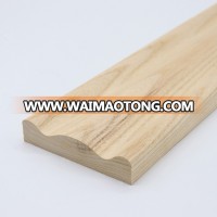 China Manufacturer Solid Wood Design Thailand Wood Cornice Moulding For Furniture Decor